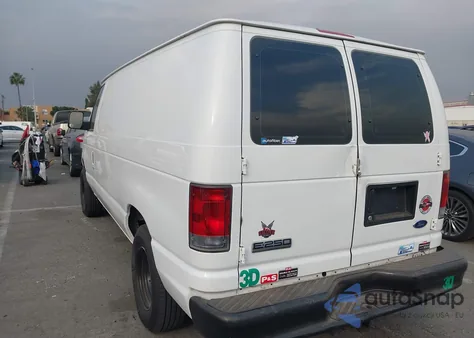 2007 Ford E-250 Commercial/Recreational z USA, uszkodzony, nr VIN 1FTNE24L37DA27798